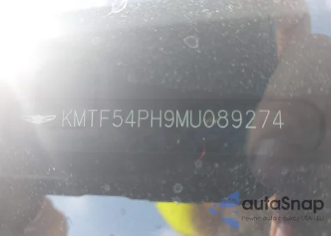 2021 Genesis G90 5.0 Ultimate Awd z USA, uszkodzony, nr VIN KMTF54PH9MU089274